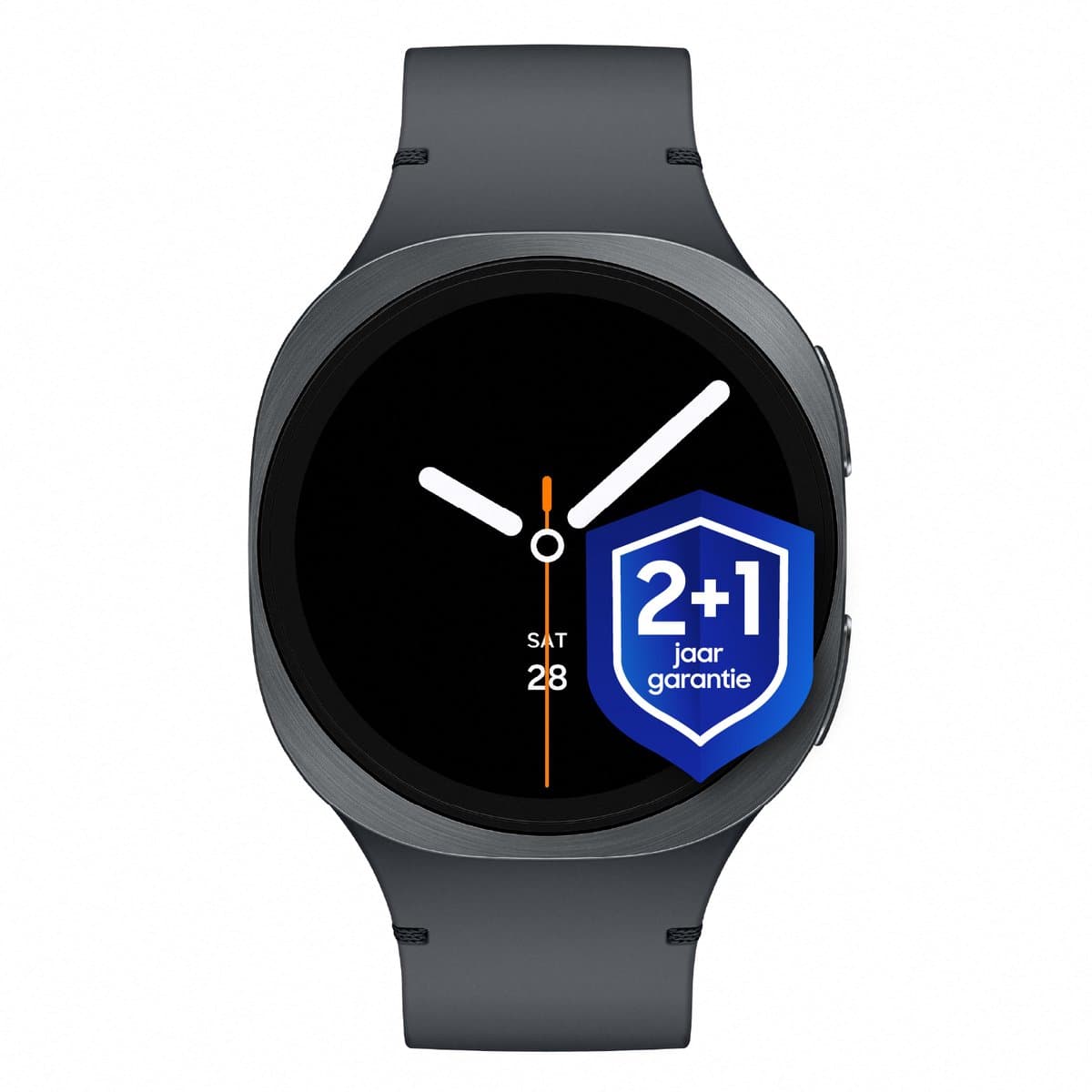 Samsung Galaxy Watch8 - smartwatch - 44mm - Graphite + 1 jaar extra garantie (EAN: 8806097802686): Eerste Indruk Design & Draagcomfort