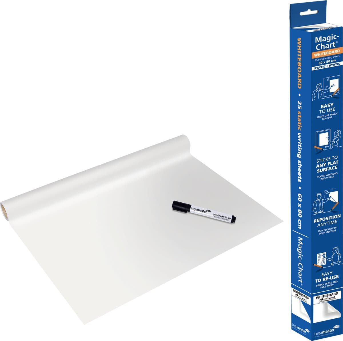 Legamaster Magic-Chart whiteboard folie 60x80cm (EAN: 8713797095181)