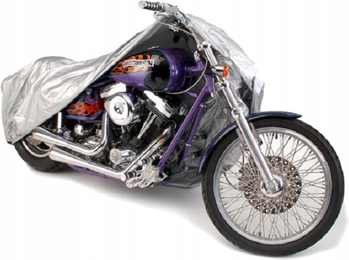 Motor/ scooter hoes om water en weersbestendig te beschermen - 205x 125 cm - Grijs (EAN: 5907451303870): **Wat ik verwachtte Een stevige beschermer voor mijn motor**