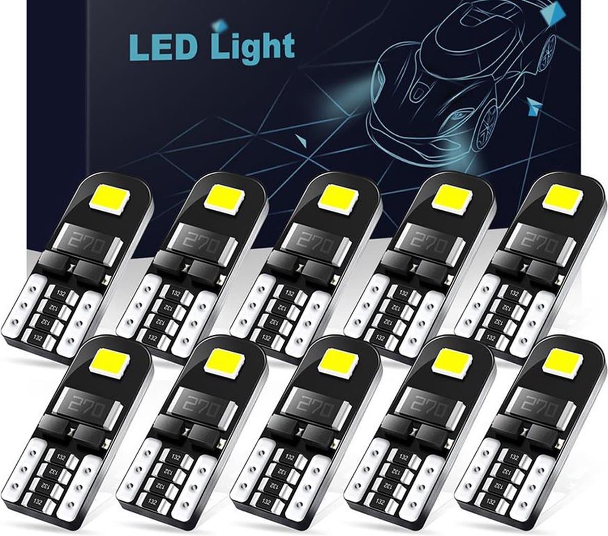 T10 LED W5W Lampen – 6000K Wit – 200LM – Canbus Foutloos – Set van 2 (EAN: 5407010940909): Waarom ik op zoek was naar nieuwe lampjes