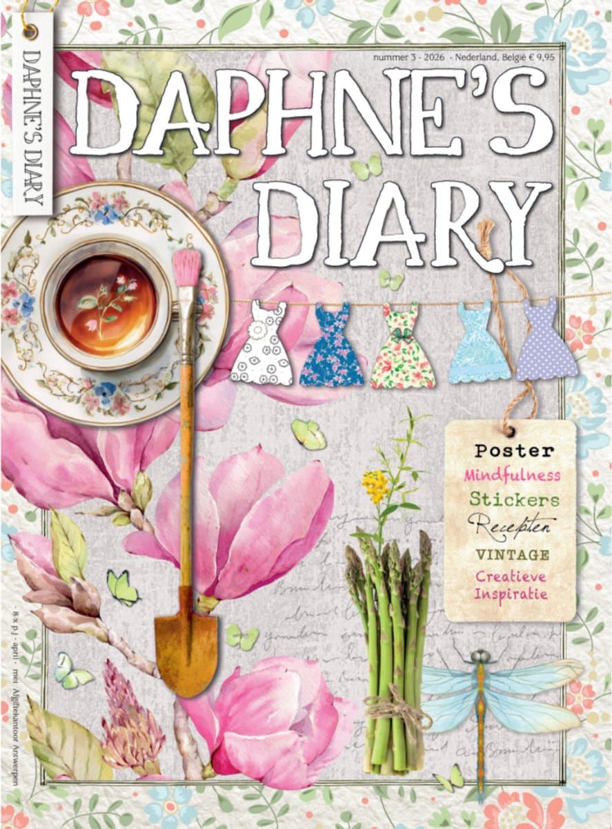 Daphne's Diary Magazine #3 2026 (NEDERLANDS) | Creatief Werkboek | Interactief tijdschrift voor mindfulness, schilderen, kunst, koken, reizen | Vol creatieve inspiratie (EAN: 8710966267646): Wat is Daphne’s Diary Magazine #3 eigenlijk
