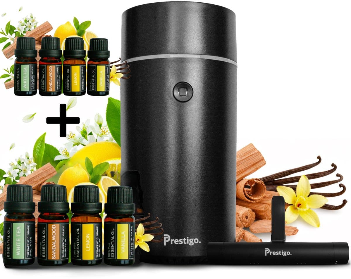 Prestigo Autoparfum-bundel - 6 geuren + 4 extra geuroliën - Auto parfum set - Hervulbaar & langdurig - Auto geurverfrisser (EAN: 9507591348258): Waarom een hervulbare autoparfum mijn nieuwe DIY-favoriet is