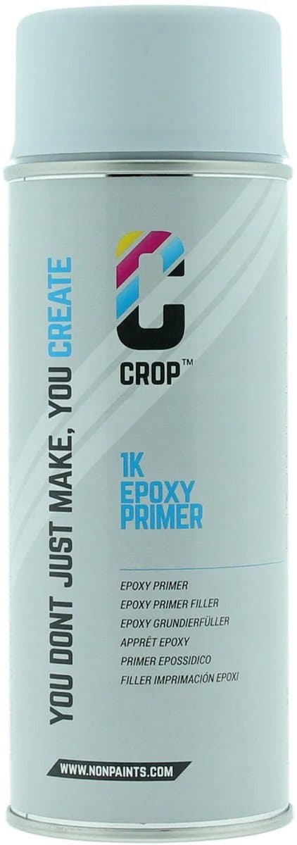 CROP Epoxy Primer Spuitbus - 400ml - Sneldrogende Anti-Roest Grondverf - Voor Metaal Staal Aluminium - Overspuitbaar (EAN: 8721352054948): Waarom epoxy primer een gamechanger is