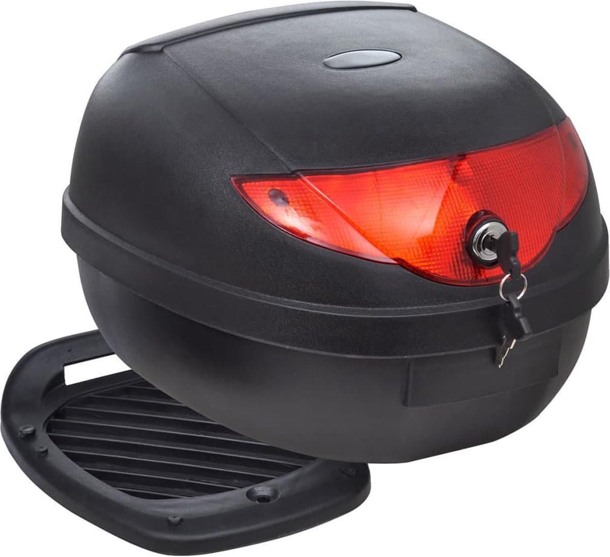 vidaXL - Topkoffer - voor - motor - 36 - L - voor - 1 - helm (EAN: 8721096703386)