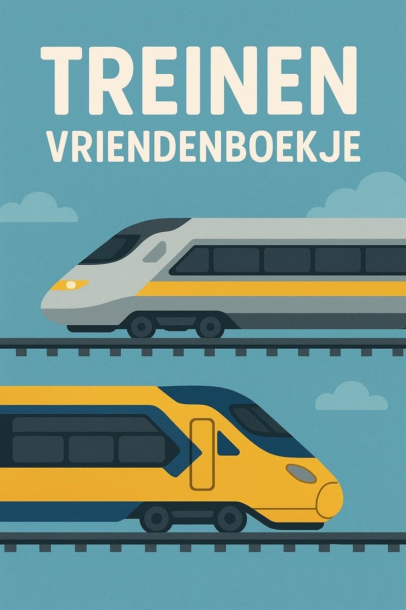 Treinen Vriendenboekje (EAN: 9789465190877)