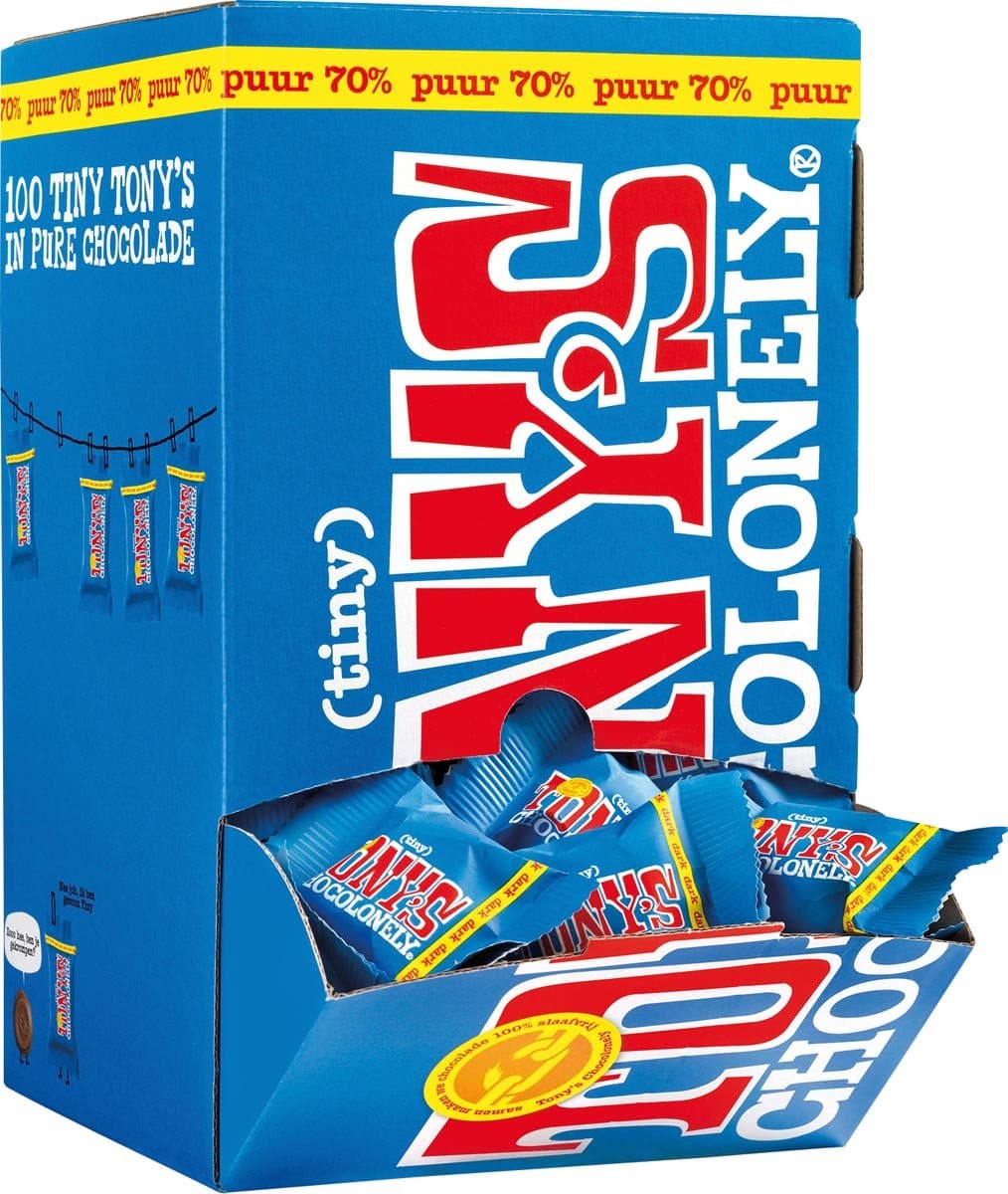Tony's Chocolonely Tiny Tony's Chocolade Puur - 900 gram Kleine Chocolaatjes Belgische Fairtrade Chocola (EAN: 8719956496424): Waarom ik er meteen van hield