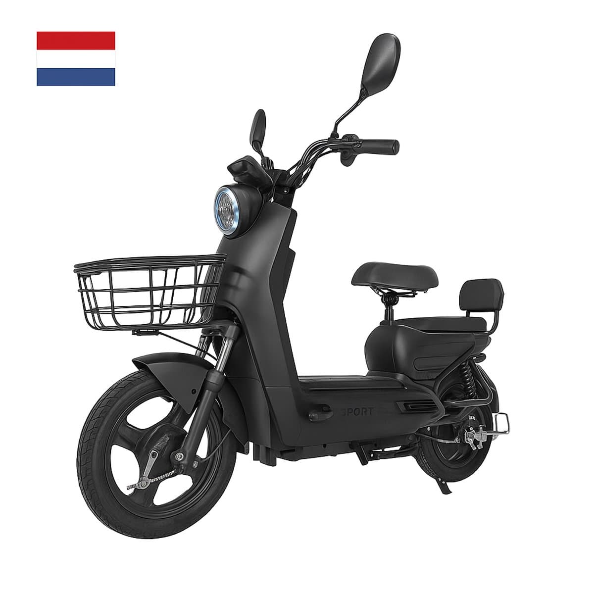 Ecowielen Elektrische Stadscooter – 500W – 25 km/u – Modern Design 2 Zitplaatsen – Ideaal voor Dagelijks Gebruik (EAN: 0735940648097)