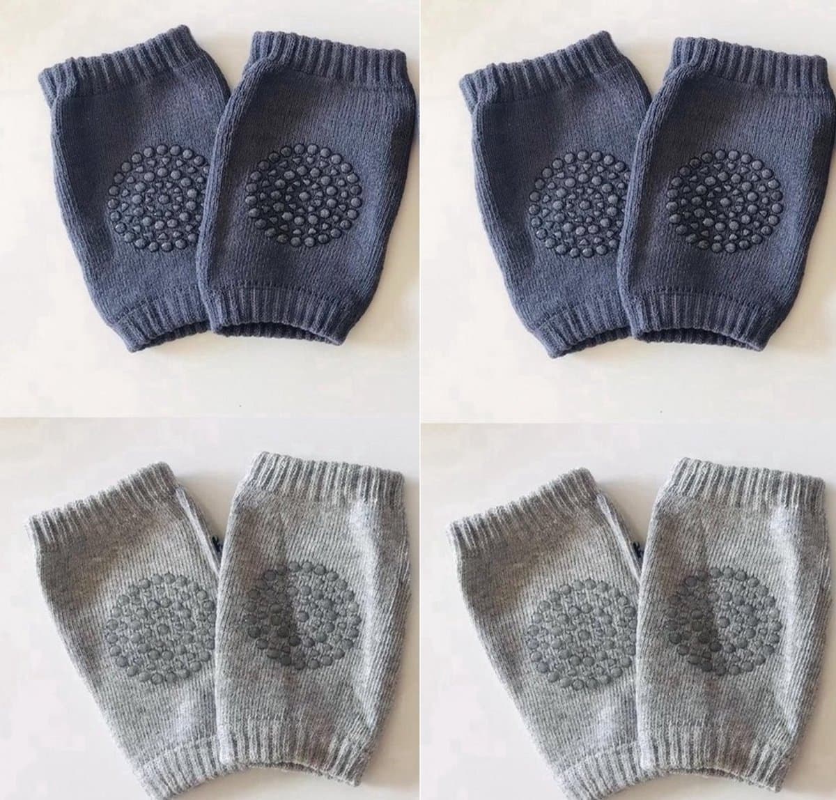 4 Paar Baby Kniebeschermers – Anti-slip Sokken Kruipbeschermers – Donkergrijs & Lichtgrijs – Bescherming voor Baby’s 0-2 Jaar – Dun & Comfortabel (EAN: 8720618839213): Waarom ik er op lette