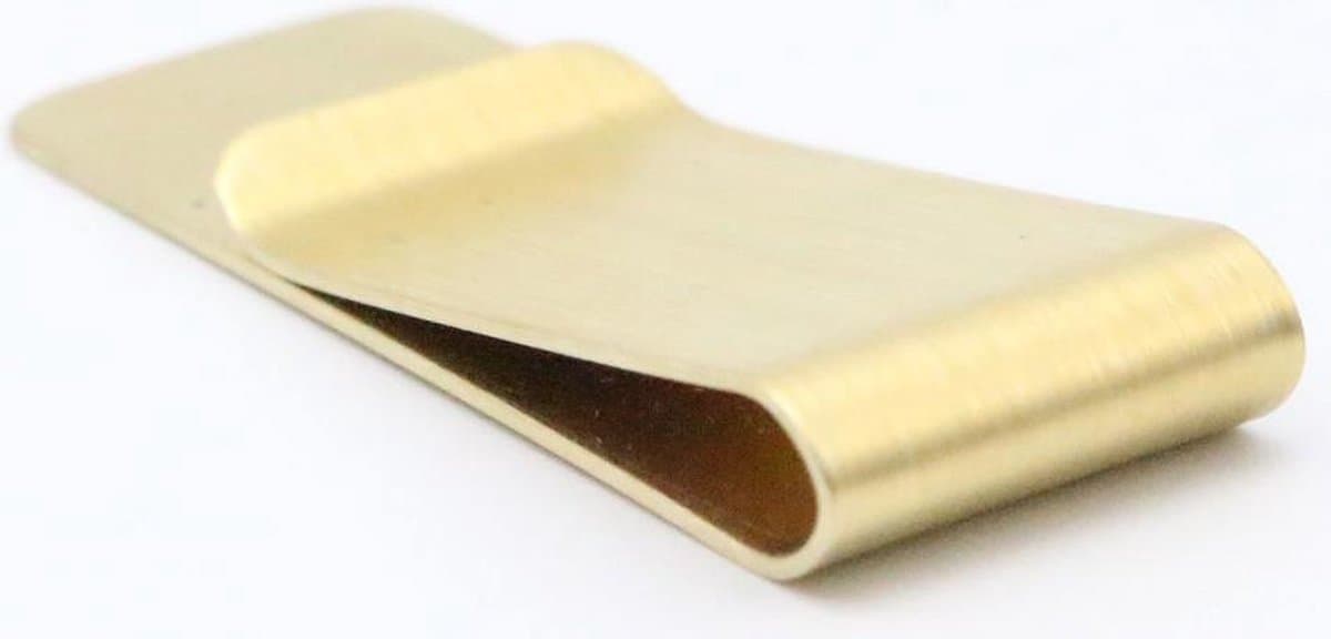 GeldClip Goud | Money clip | Sterk & Strak | Briefjes & Pasjes (EAN: 7436957352337)