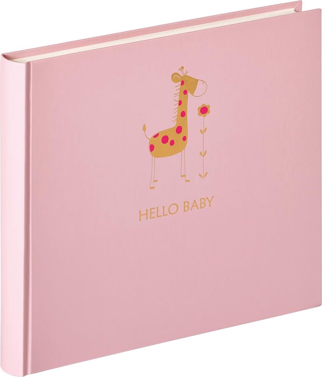 Walther UK-148-R Baby Animal - Babyalbum - Formaat 28x25 cm - Roze (EAN: 4004122155811)