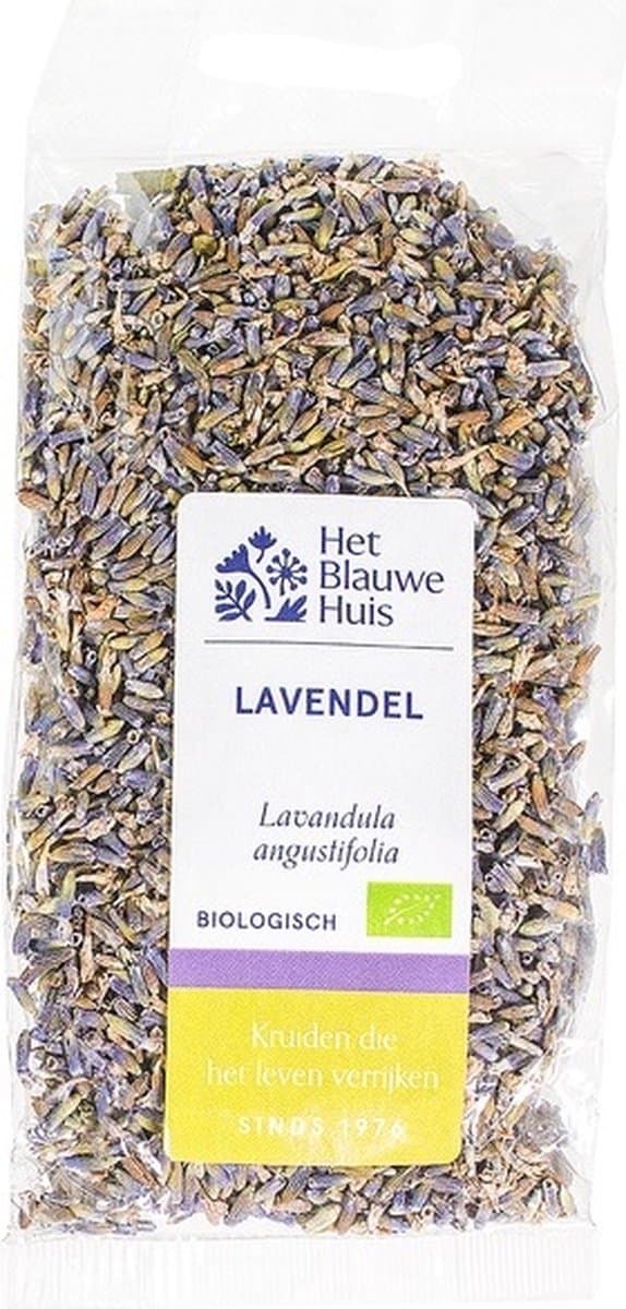 Lavendel Gedroogd Losse Thee Biologisch Het Blauwe Huis 25 gram (EAN: 8715487022248)