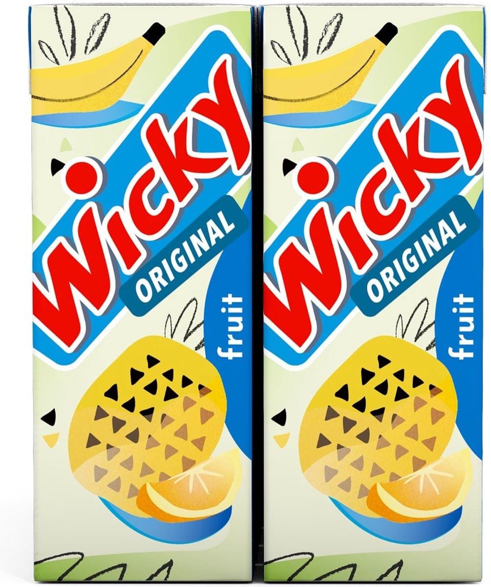 Wicky Drink Fruit Pakje - 30 x 20 cl (EAN: 8711900018881)
