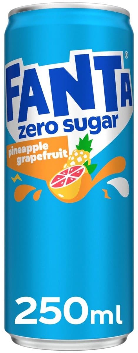 Fanta - Pineapple en Grapefruit Zero Blikjes - 12 x 25cl Tray (EAN: 5000112688146): Waarom ik er meteen van hield