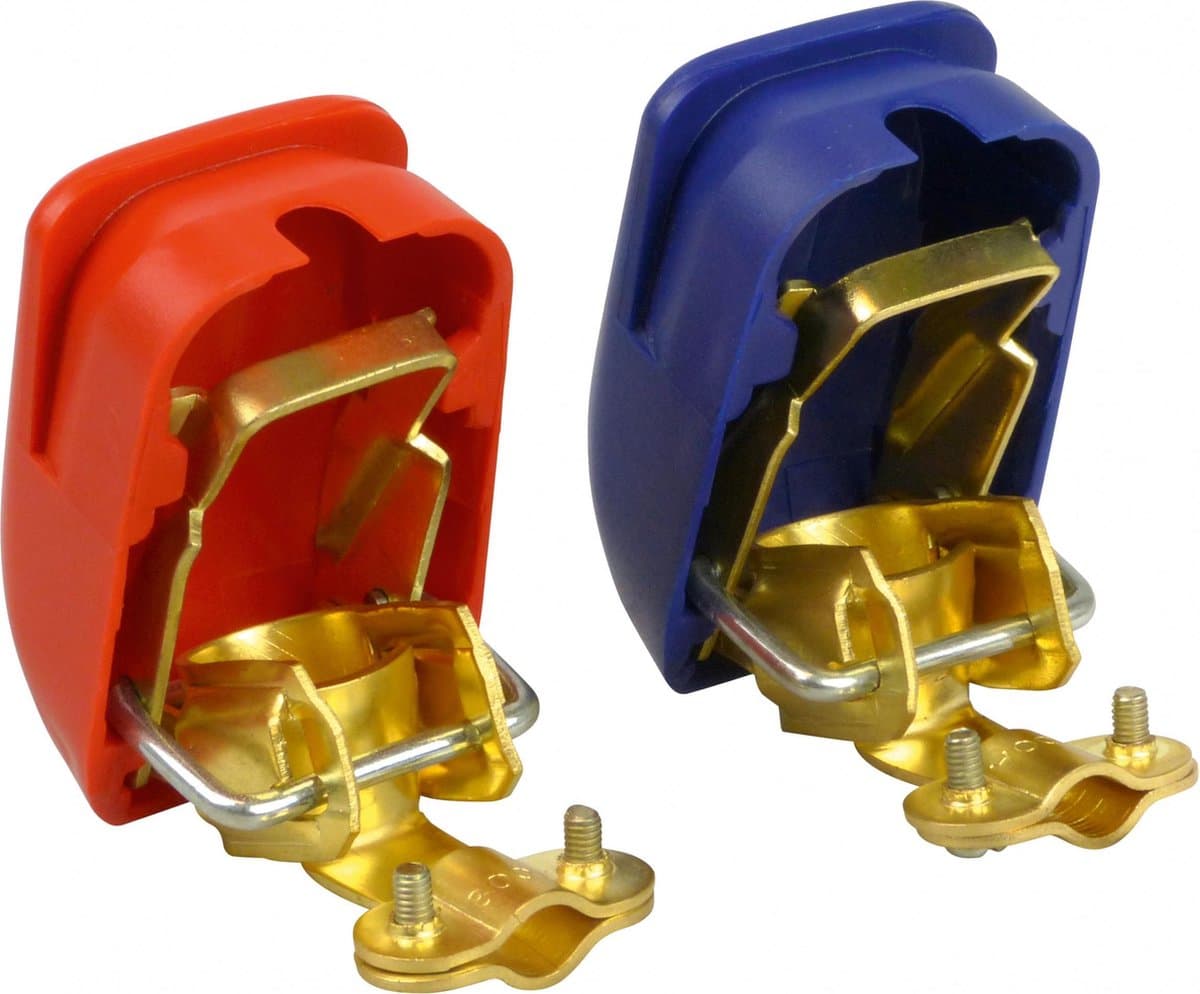 Carpoint Accuklemmen Set – DIN 800W – Plus & Min – Messing – Snelsluiting – Geïsoleerd – Voor Auto Accu (EAN: 8711293087198): **Waarom deze klemmen De hype in m’n ogen 🤩**