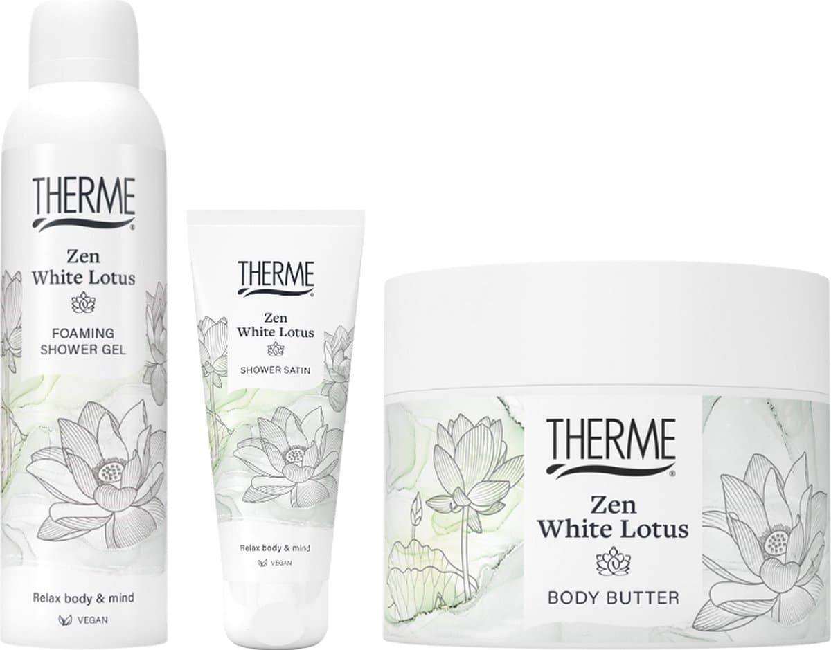 Therme Cadeauset Zen White Lotus Douche & Body (EAN: 8720615860333)