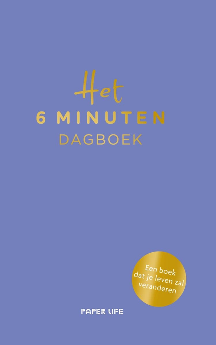 Het 6 minuten dagboek  -   Paars (EAN: 9789000383900): Waarom ik dit product leuk vind