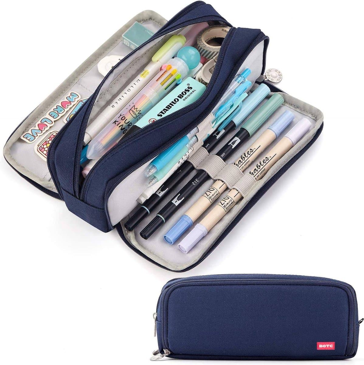 BOTC Etui - Pennenzak voor jongens en meisjes - etuis voor school – pennenzak - schoolspullen - Blauw (EAN: 8720847286864): Waarom ik dit etui uitprobeerde
