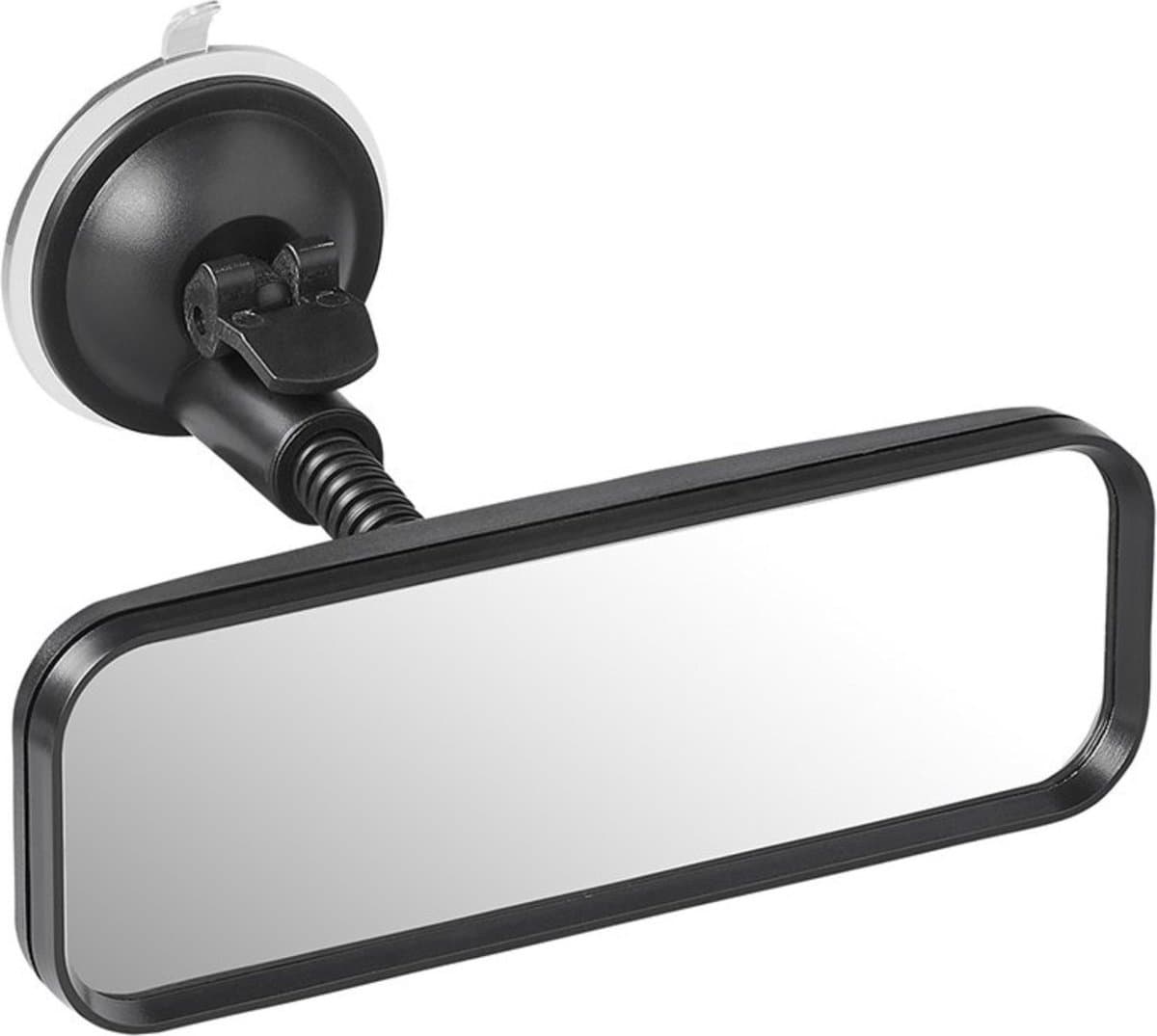 ProPlus Universele Achteruitkijkspiegel Binnenspiegel - 16.4 x 5.5 cm - Autospiegel - Interieurspiegel - Wijdehoekspiegel - Flexarm 4 cm - met Zuignap (EAN: 8719946010807): **Eindelijk Een Spiegel Die Blijft Plakken – En Het Is Niet Zomaar Een Suk...