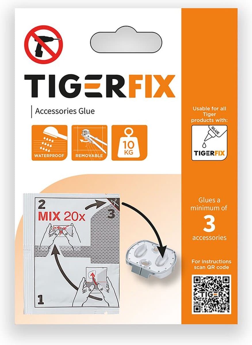 Tiger - TigerFix lijm - zonder boren - Glue - Accessoires lijm (EAN: 8720605743110): Waarom we zo graag willen dat dit werkt ✨