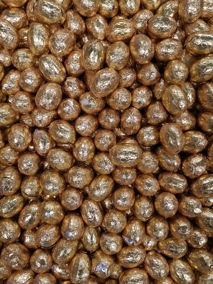 Chocolade Paaseitjes Witte Chocolade - 5 kg (EAN: 8717399330404)
