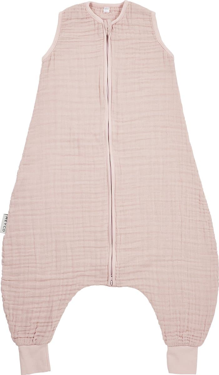 Meyco Baby Uni baby zomer slaapoverall jumper - pre-washed hydrofiel - soft pink - 104cm - 0.5 TOG (EAN: 4054703802146): 1. Zacht, ademend en klaar voor avontuur