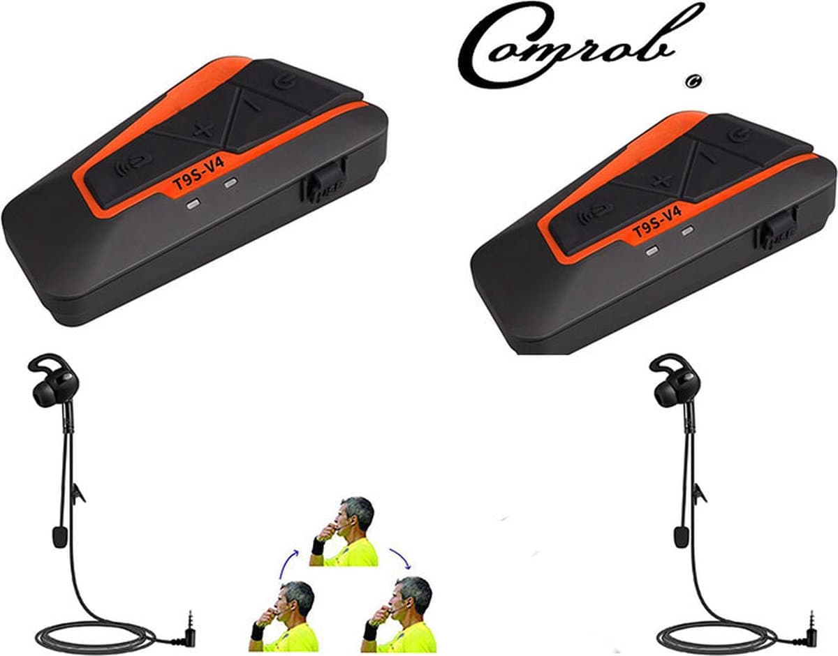 2 stuks Scheidsrechter / Fiets / Boot intercom communicatie headset max 1500 meter bereik (4 mogelijk in groepsgesprek) (EAN: 7442914036073): Waarom ik hem uitprobeerde