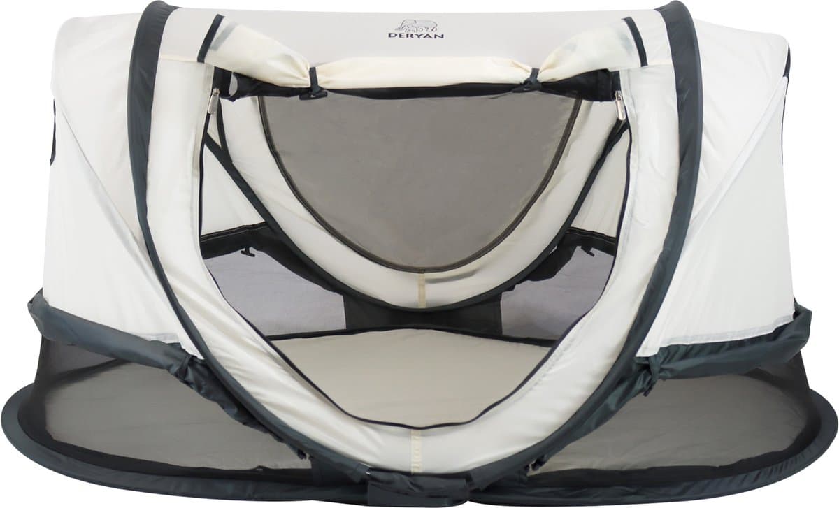 Deryan Shane Luxe 2026 Campingbedje - Baby tent - Anti-UV 50+ - Peuterbed - Cream (EAN: 8720865676616): Waarom ik dit product koos