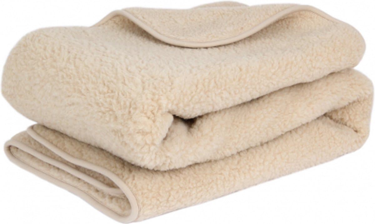 WOLLIES Amsterdam Ledikant Deken - Amandel - Merino Wol - 95 x 135 cm (EAN: 7432022937966): 🎯 Waarom dit de aandacht verdient