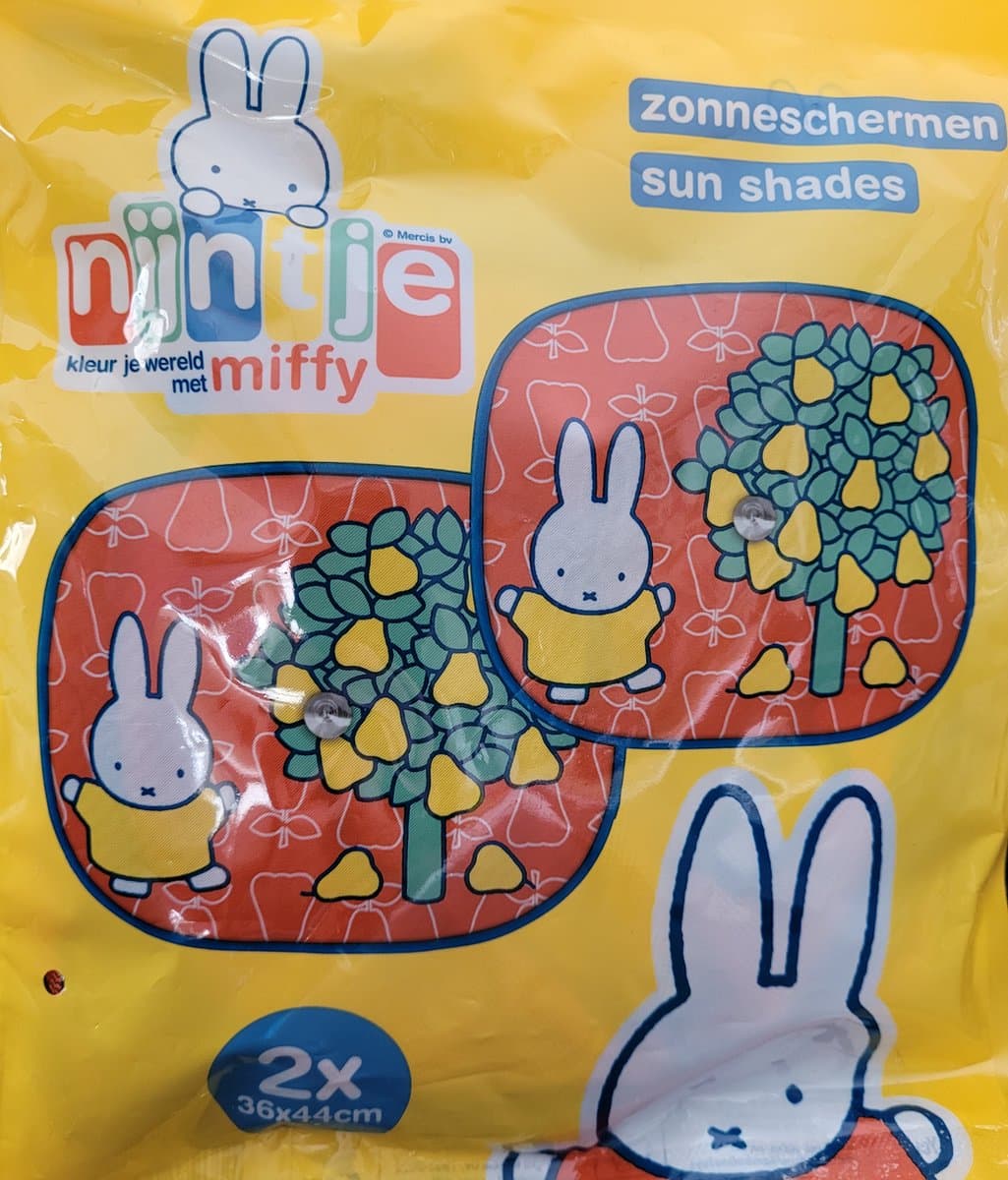 Nijntje - Zonnescherm | Zonnescherm Auto | 2 stuks (EAN: 8714274170407)