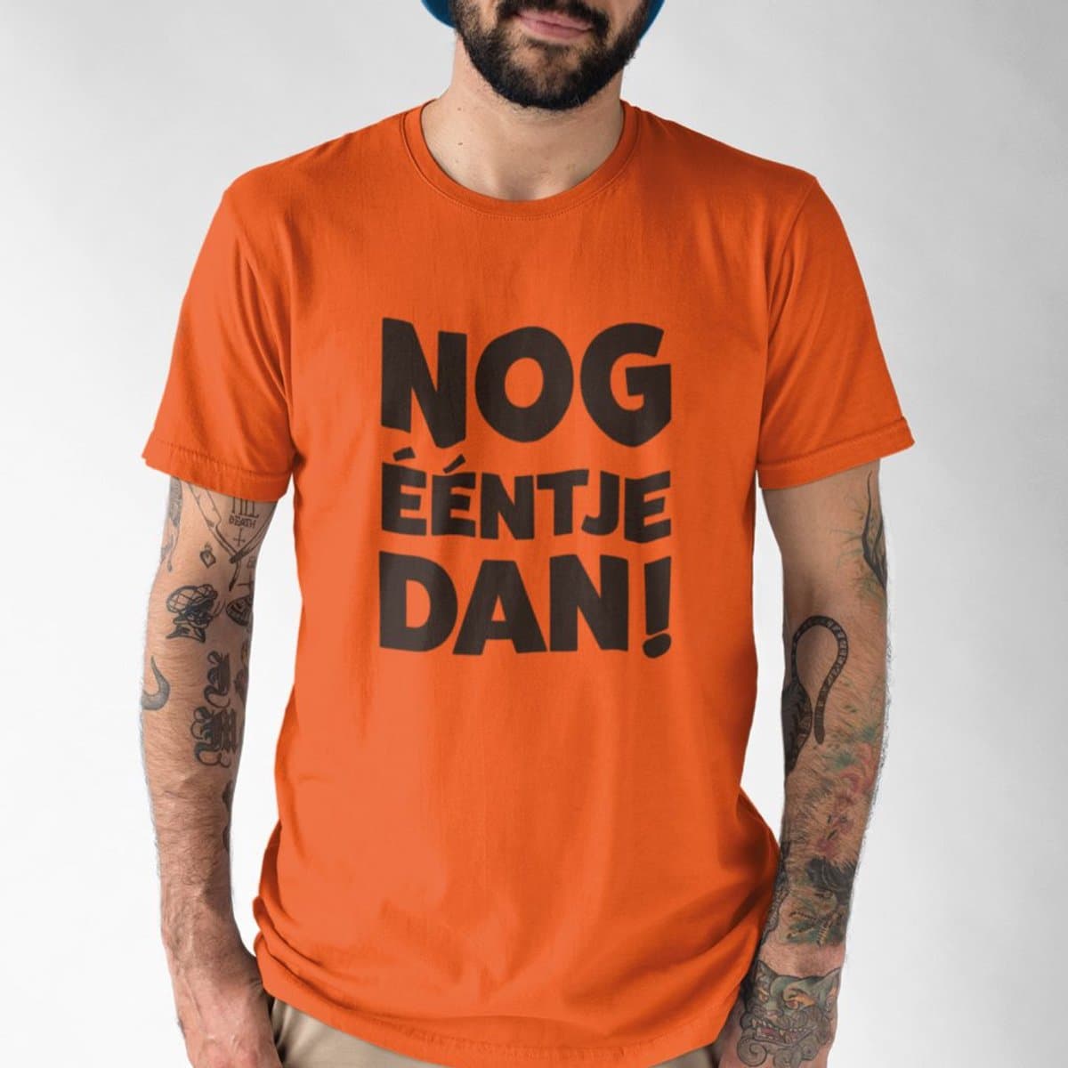 Oranje Koningsdag T-Shirt Nog Ééntje Dan 4XL (EAN: 8721512032458): **Wat maakt deze t-shirt bijzonder**