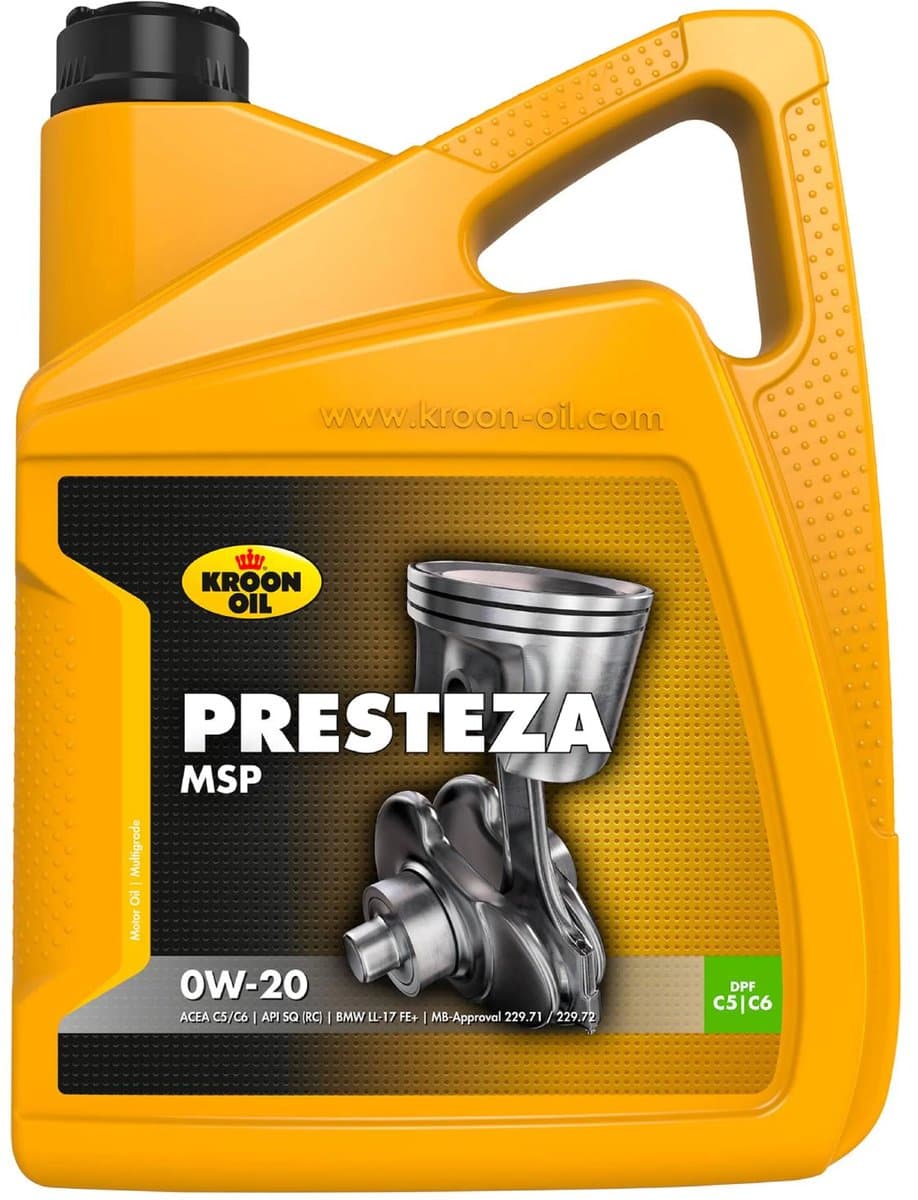 Kroon-Oil Presteza MSP - 0W-20 Motorolie - Mid-SAPS - 5 Liter - Synthetisch (EAN: 8710128364978): Waarom ik er zelf mee ben gaan experimenteren