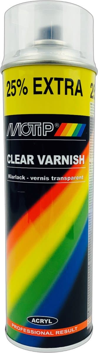 Motip Blanke Hoogglans Acryllak - 500 ml (EAN: 8711347040094)