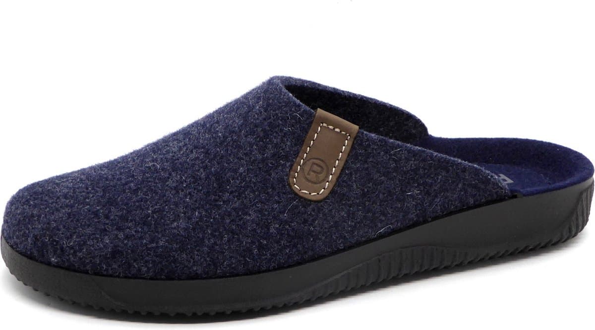 Rohde Pantoffel Heren - Sloffen Heren -  Ocean - Blauw - Maat 43 (EAN: 4056731793113)