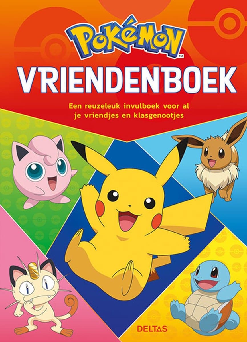 Pokémon vriendenboek - Deltas - Hardcover (EAN: 9789044763393)