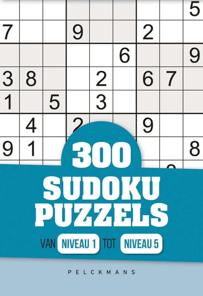 300 Sudoku puzzels - sudoku - niveau 1 tot 5 (EAN: 9789464018646): Waar ik het over heb