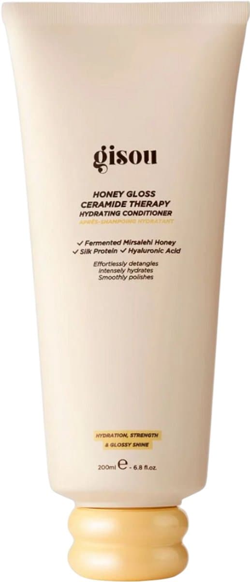 Gisou - Honey Gloss Ceramide Therapy - Hydrating Conditioner - 200ml (EAN: 8720986610841): Het resultaat is inderdaad magisch!