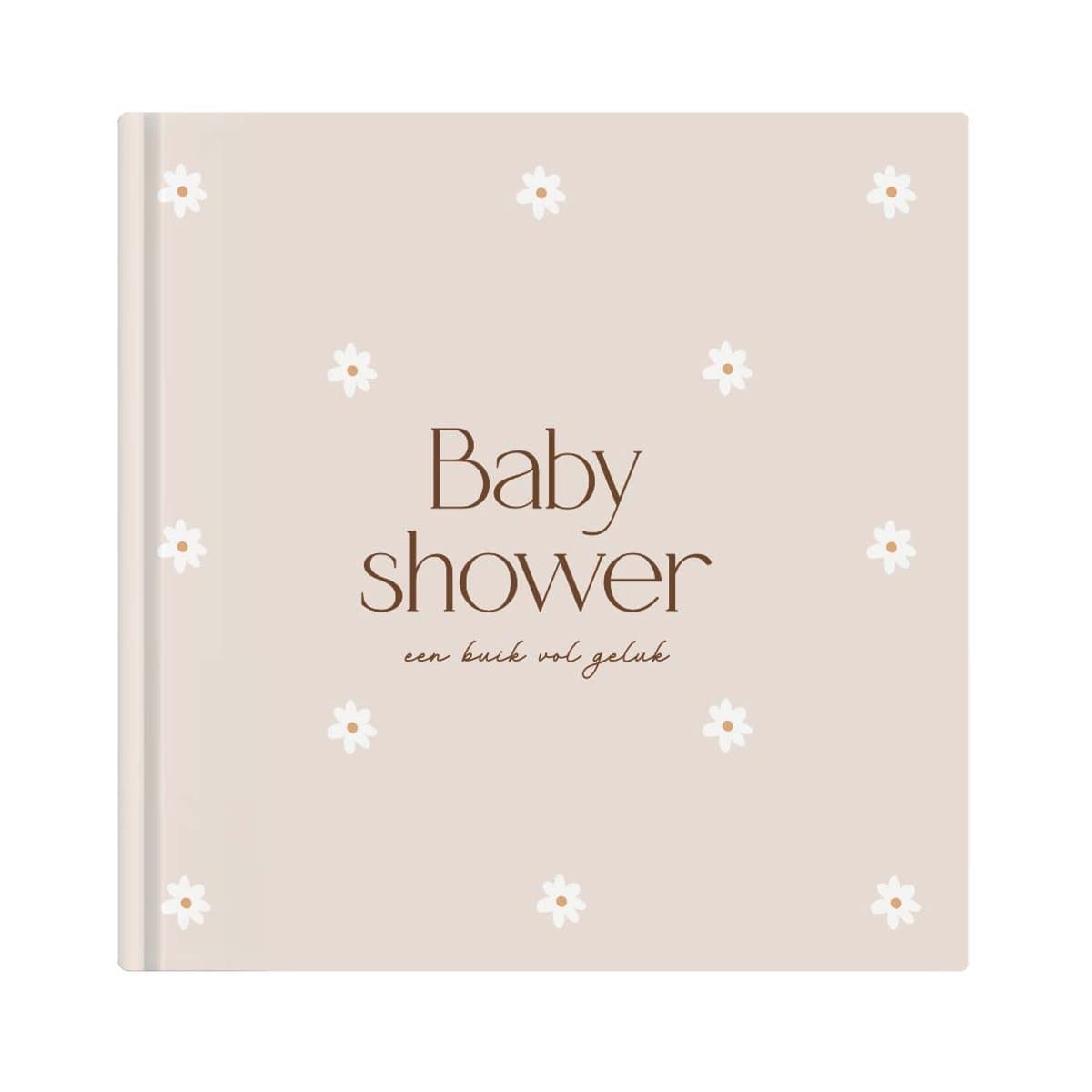 Babyshower boek | invulboek | Gastenboek babyshower | Babyshower boek | Madelief | Writemoments (EAN: 6097326259209)