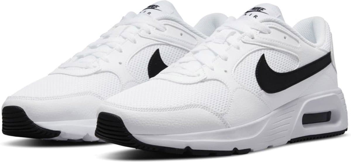 Nike Air Max SC - Heren Sneaker - wit met zwart - maat 46 (EAN: 0194956864196)