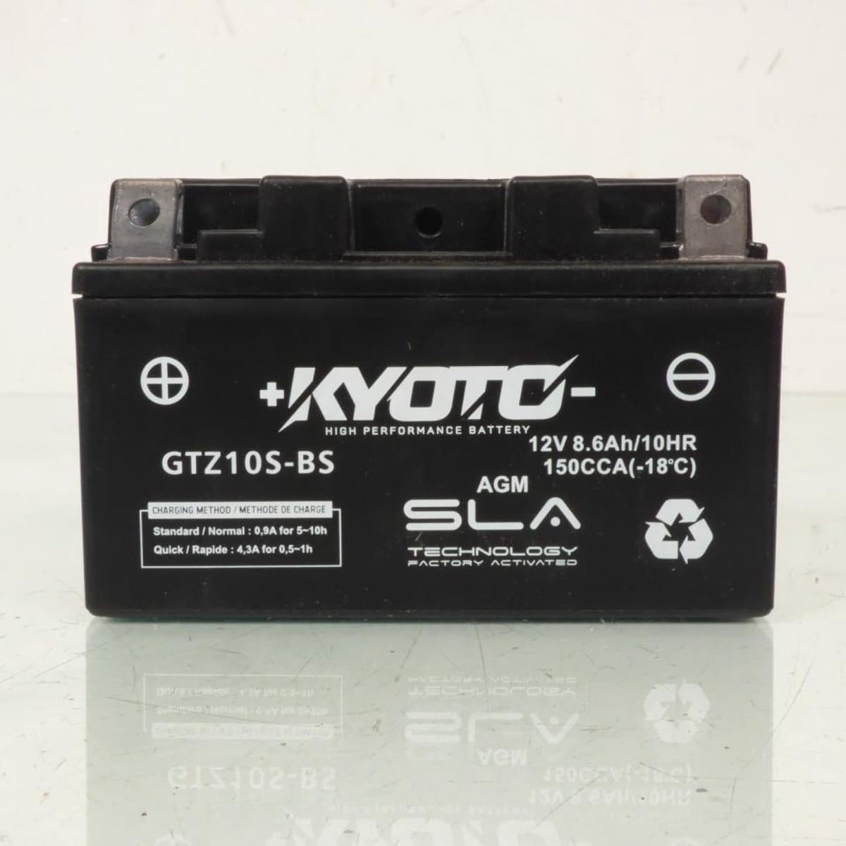 SLA-accu van Kyoto voor Yamaha 890 Tracer GT 2015-2025 YTZ10S SLA / 12 V 8,6 Ah, nieuw (EAN: 3615984224754): 🎯 Waarom ik deze accu gekozen heb