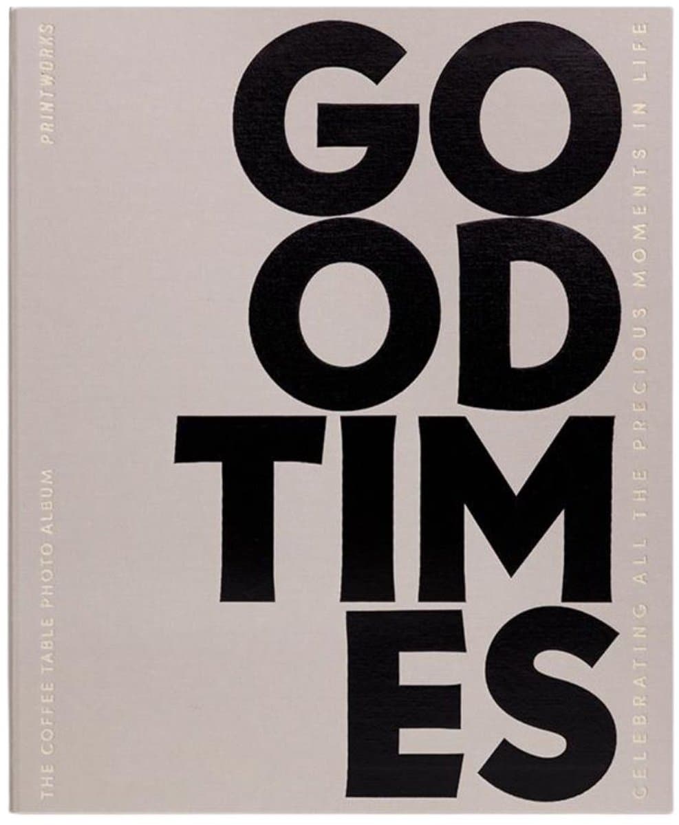Printworks Fotoalbum - Good Times - Grijs (EAN: 7350108174510)