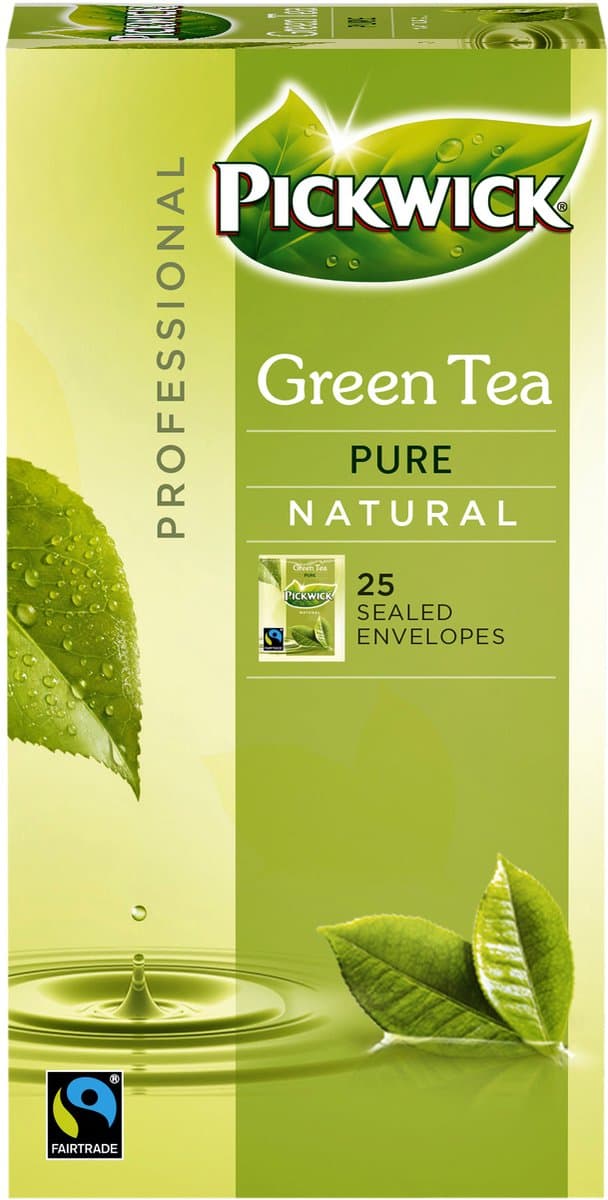 Pickwick - Professional Green Tea Pure - 3x 25 zakjes (EAN: 8711000457313)