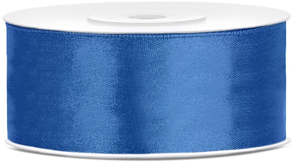 Satijn Lint Koninklijk Blauw 25mm 25m (EAN: 5901157495211)