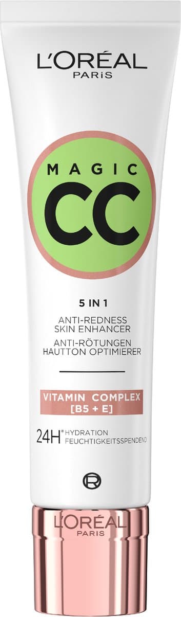 L’Oréal Paris Magic CC Verzorgende dagcrème en make-up in 1 - 24H hydration CC Cream – 30ml (EAN: 3600523724635): Wat is dit voor 'tovermiddel' ✨