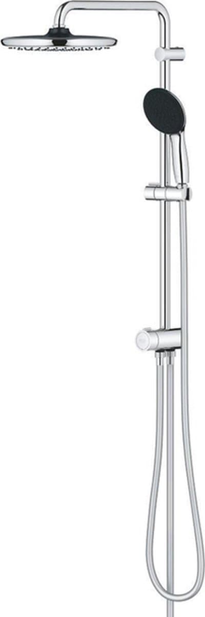 GROHE QuickFix Vitalio Start 250 flex douchesysteem met omstelkraan voor wandmontage - Chroom (EAN: 4005176767296): De upgrade waar je badkamer (en je humeur) om vraagt 🚿