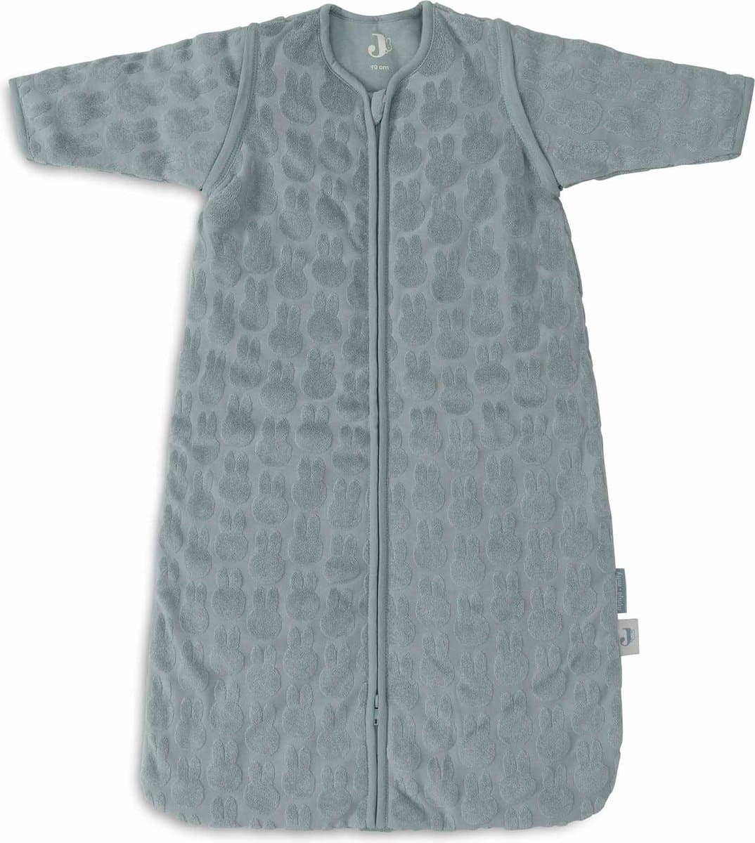 Jollein x Nijntje - Baby Slaapzak Winter Met Afritsbare Mouw 90cm - Miffy Jacquard Sea Green - Winterslaapzak (EAN: 8717329384651)