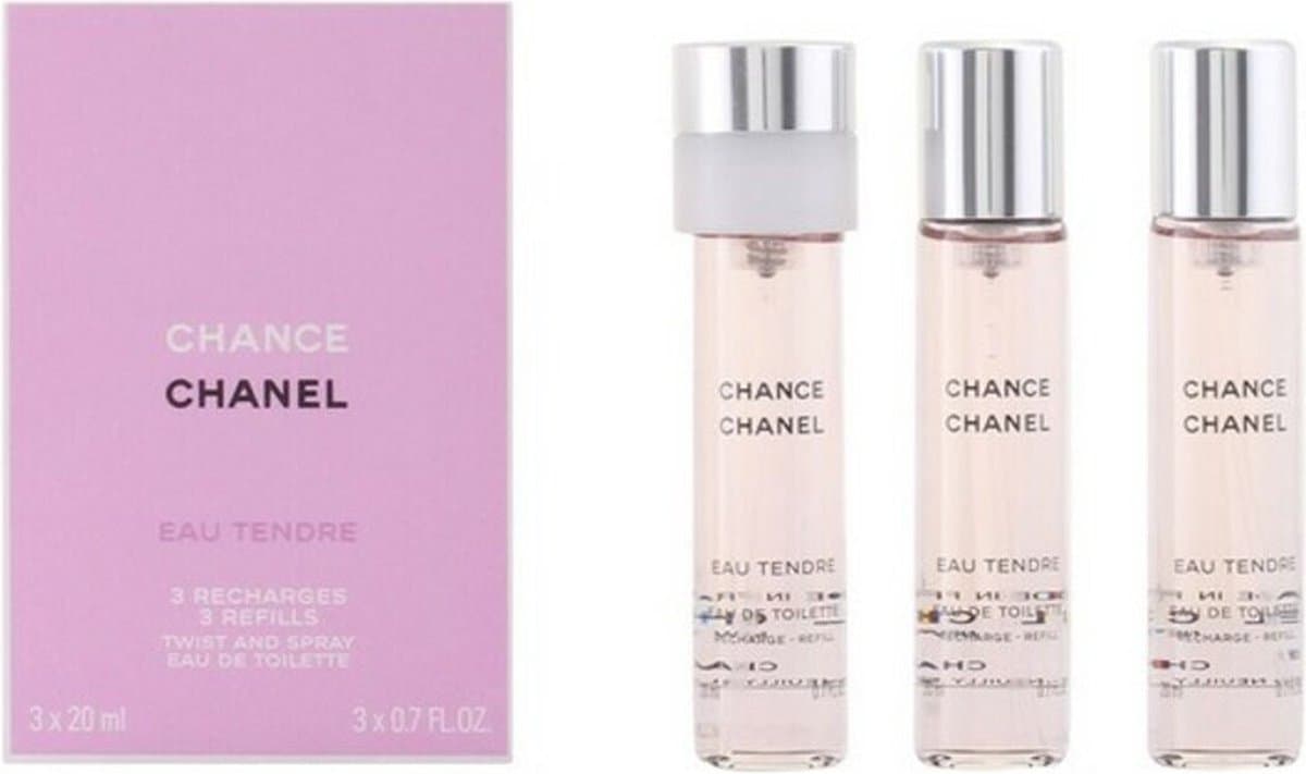 Chanel Chance Eau Tendre Geschenkset - 3x Eau de Toilette Refill (EAN: 3145891263053): Eerste indruk de verpakking ✨